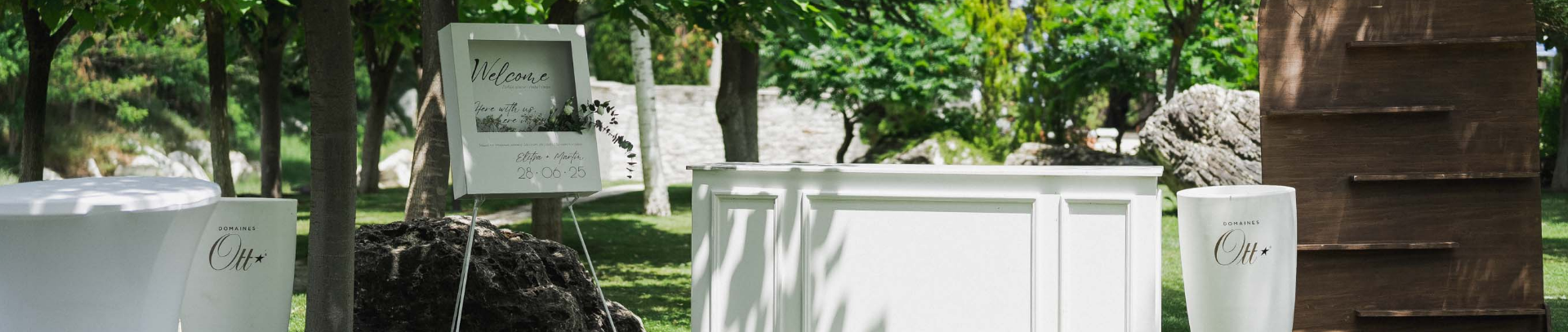 Флорално Welcome табло